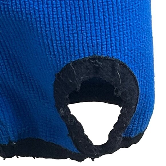 Mammut Full Zip Jacket Sweater Blue XL thumbholes gorpcore sweatshirt mock neck - Picture 7 of 14